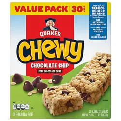 Quaker Chewy Granola Bars Choc Chip