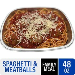 Deli Kitchen Spaghetti & Meatballs Family Meal