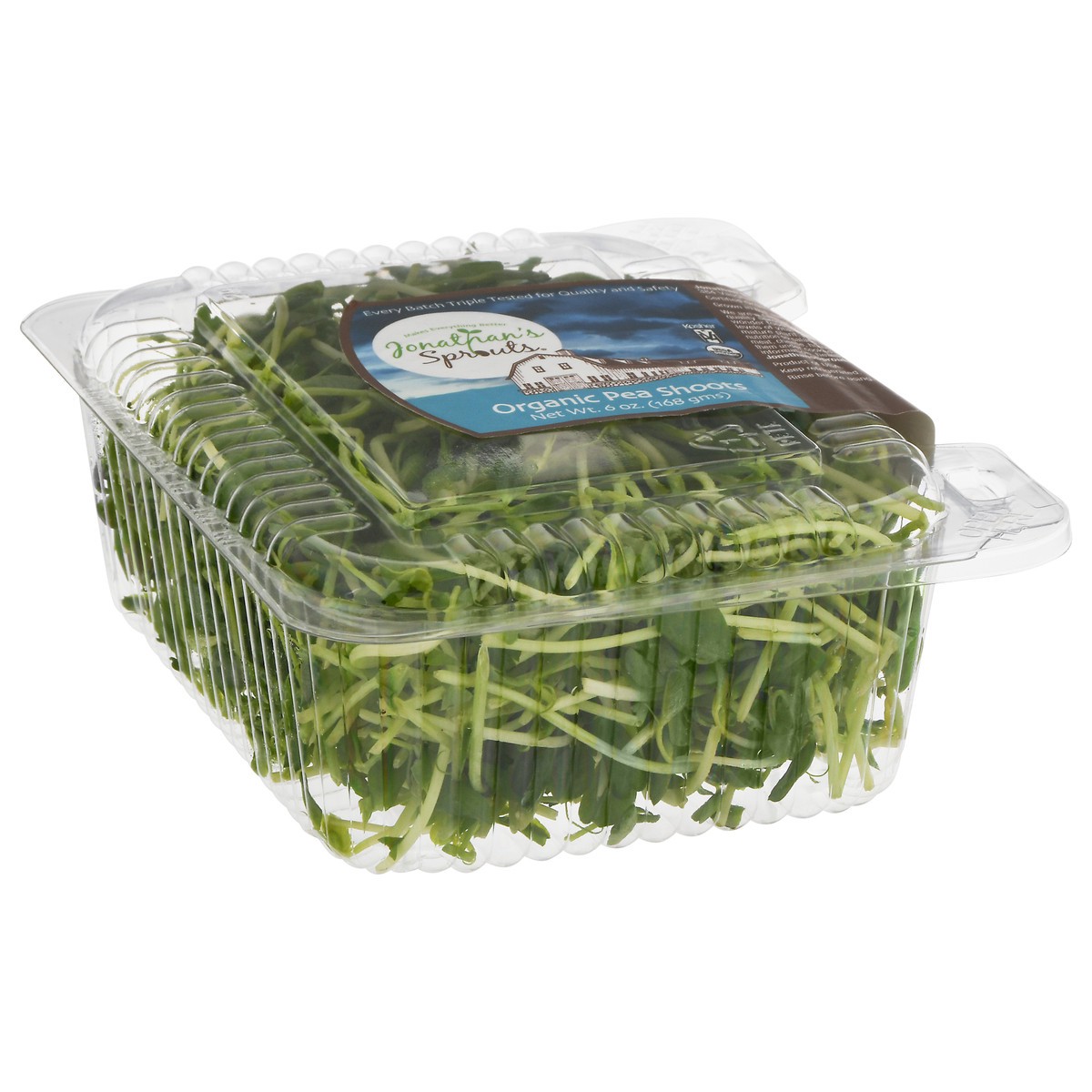 slide 4 of 9, Jonathan's Sprouts Organic Pea Shoots 6 oz, 6 oz