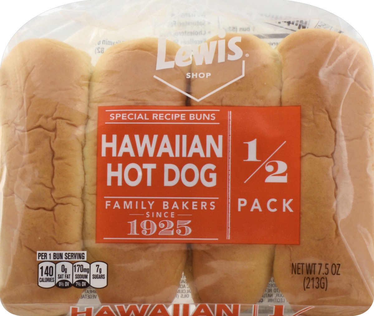 slide 4 of 6, Lewis Buns 7.5 oz, 7.5 oz