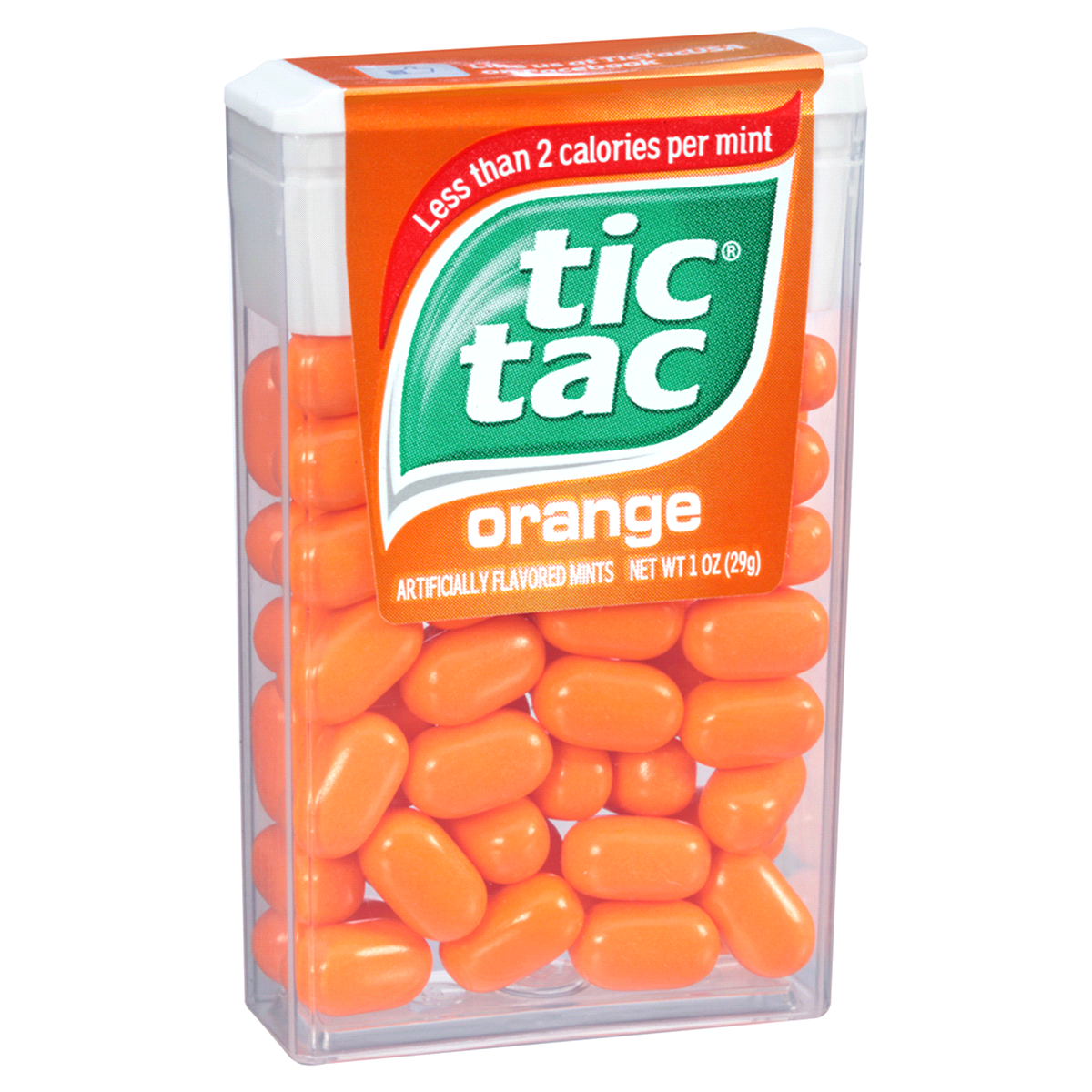 slide 29 of 79, Tic Tac Fresh Breath Mint Candies, Orange Singles - 1oz, 