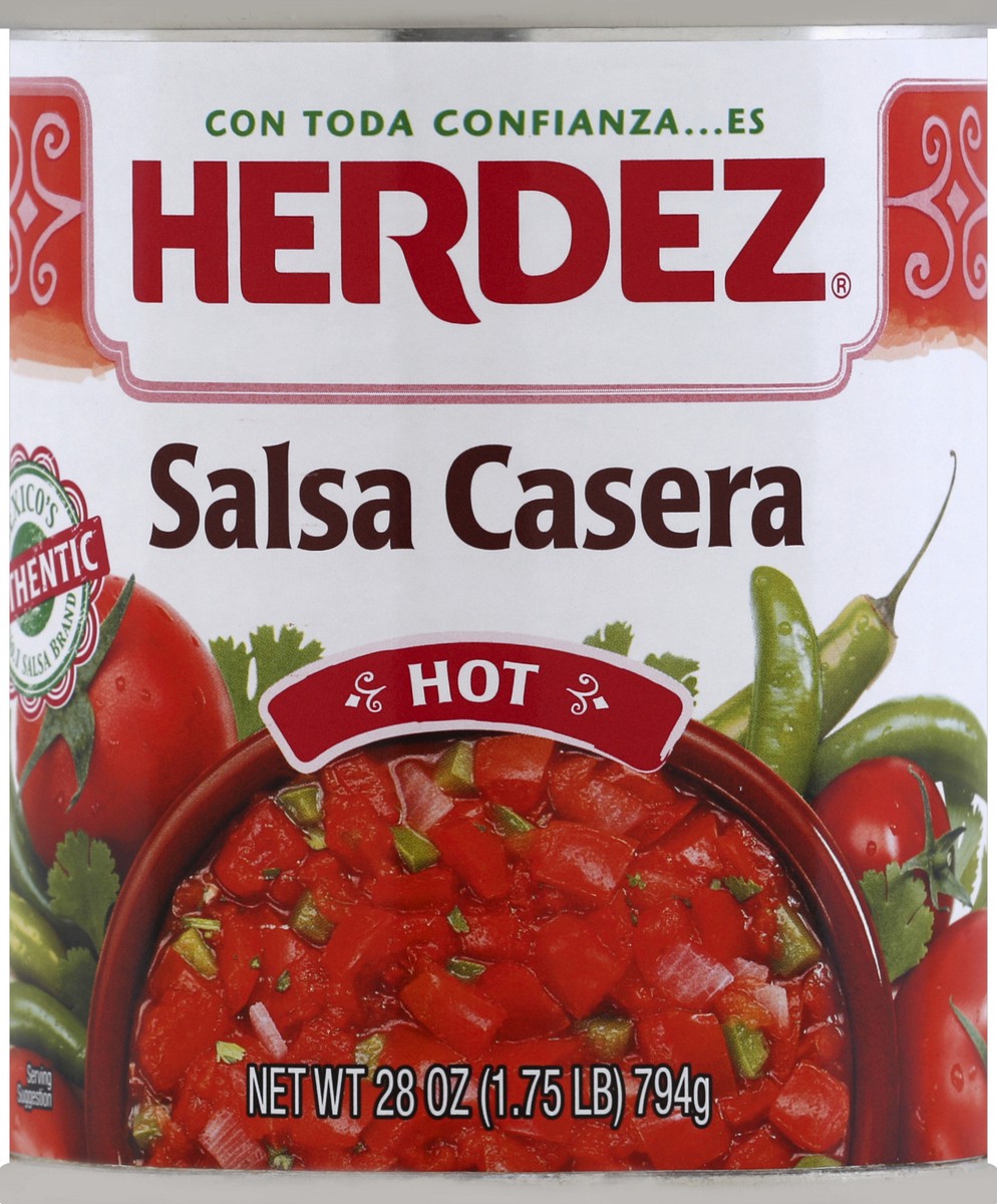 slide 4 of 6, Herdez Salsa Casera 28 oz, 28 oz