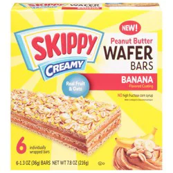 Skippy Peanut Butter Banana Bars