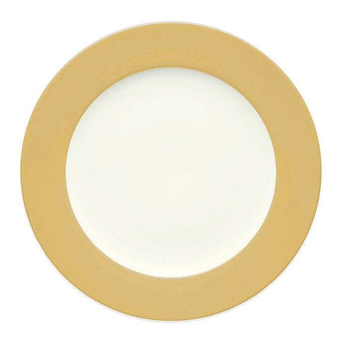 slide 1 of 1, Noritake Colorwave Rim Dinner Plate - Mustard, 1 ct