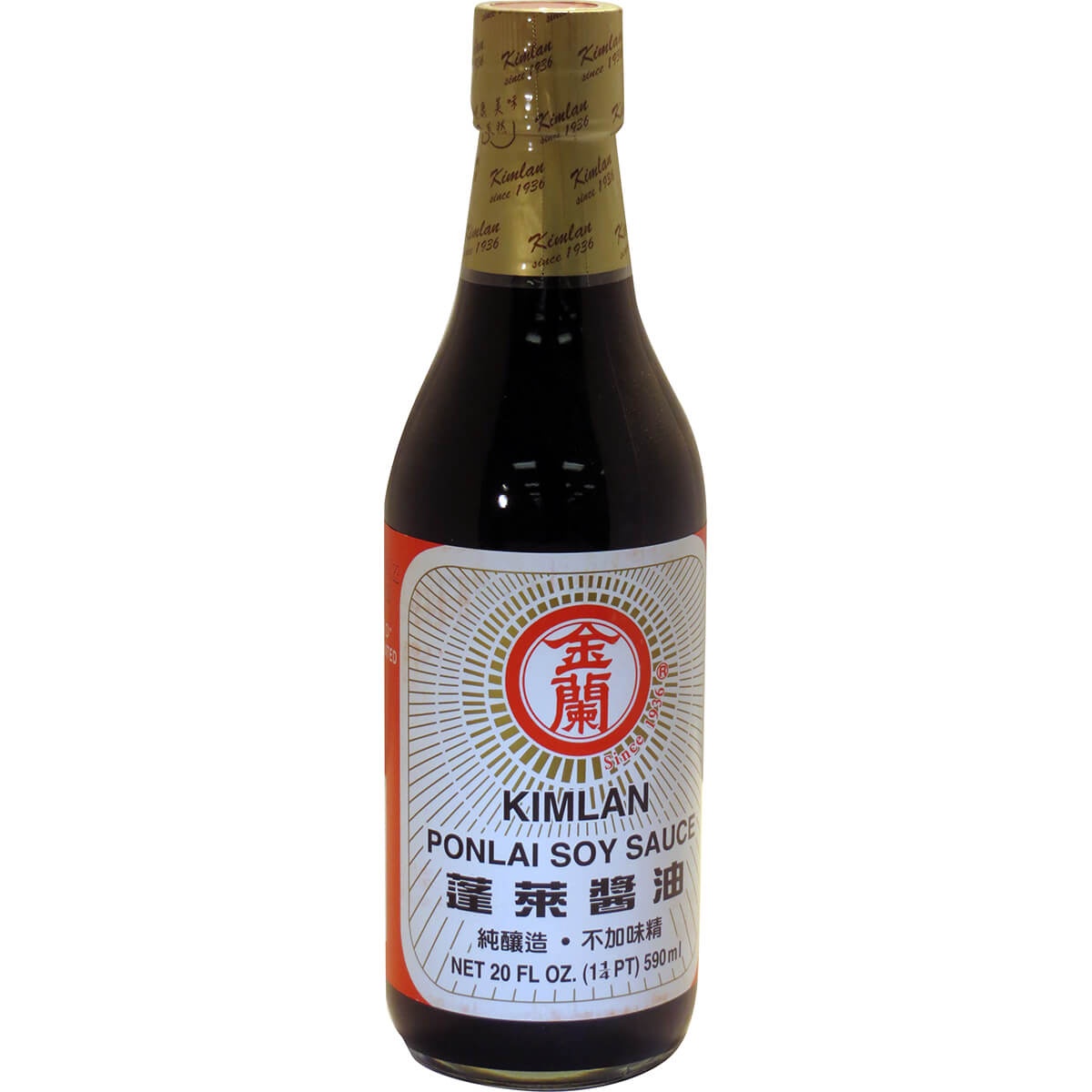 slide 1 of 1, Kimlan Ponlai Soy Sauce, 20 oz