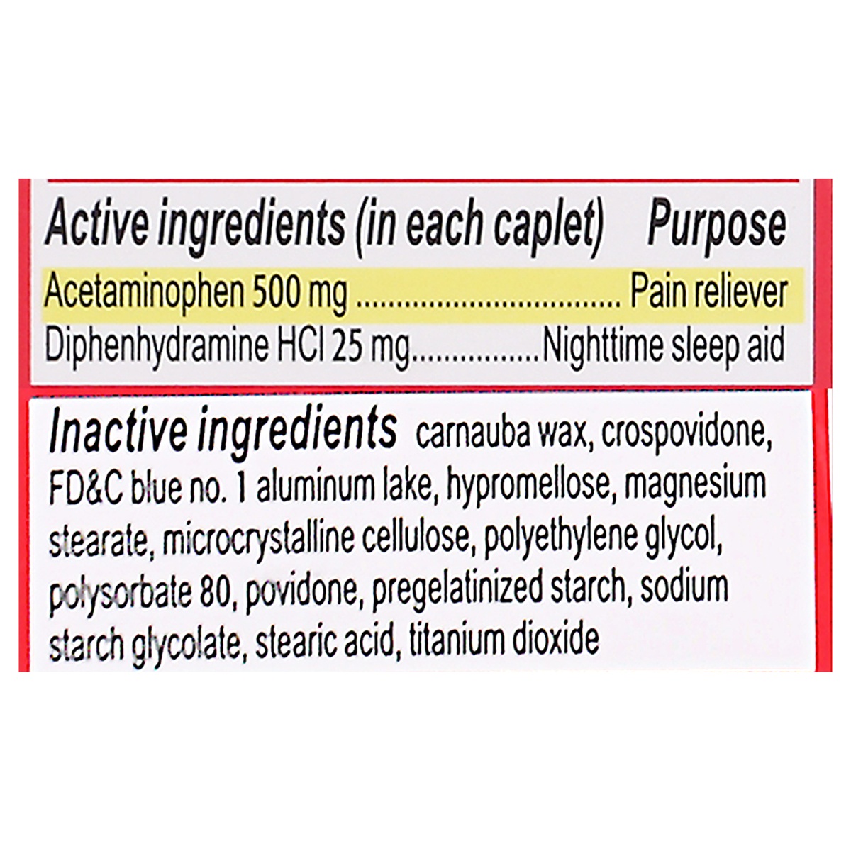 slide 4 of 10, Tylenol PM Extra Strength Nighttime Pain Reliever & Sleep Aid Caplets Acetaminophen & Diphenhydramine HCl, Relief for Nighttime Aches & Pains, Non-Habit Forming, 24 ct