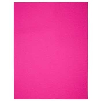 slide 1 of 1, Top Flight Pink Flourescent Posterboard, 1 ct