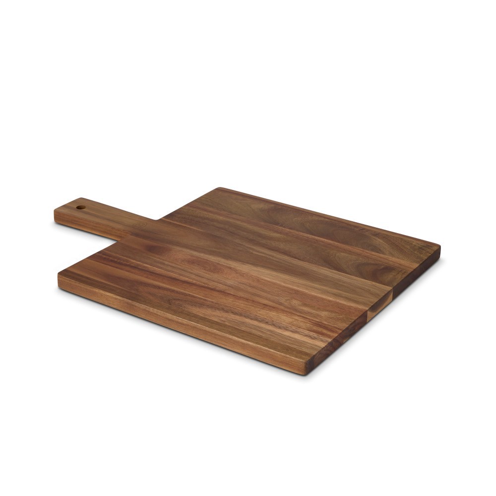 slide 3 of 4, Dash of That Square Acacia Wood Paddle Board, 20.98 in