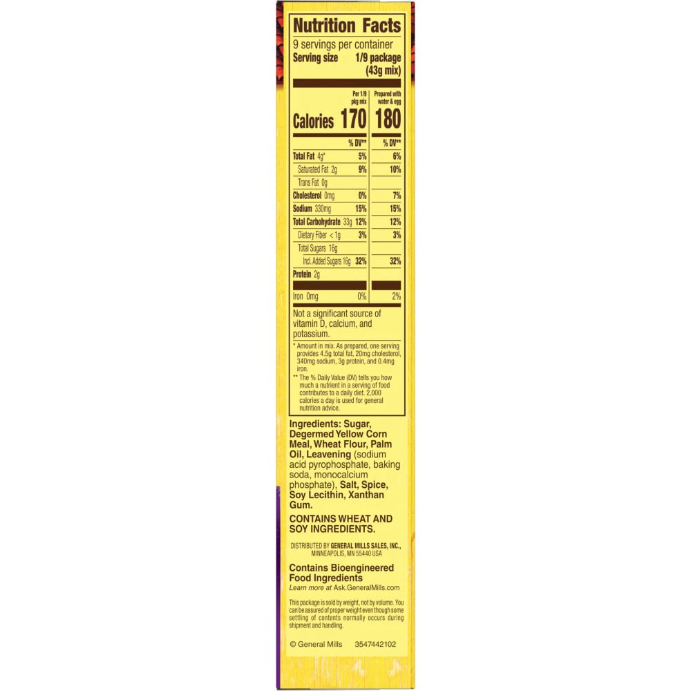 slide 4 of 6, Old El Paso Cornbread Mix, Cinnamon Churro, Baking Mix, 13.5 oz, 13.5 oz