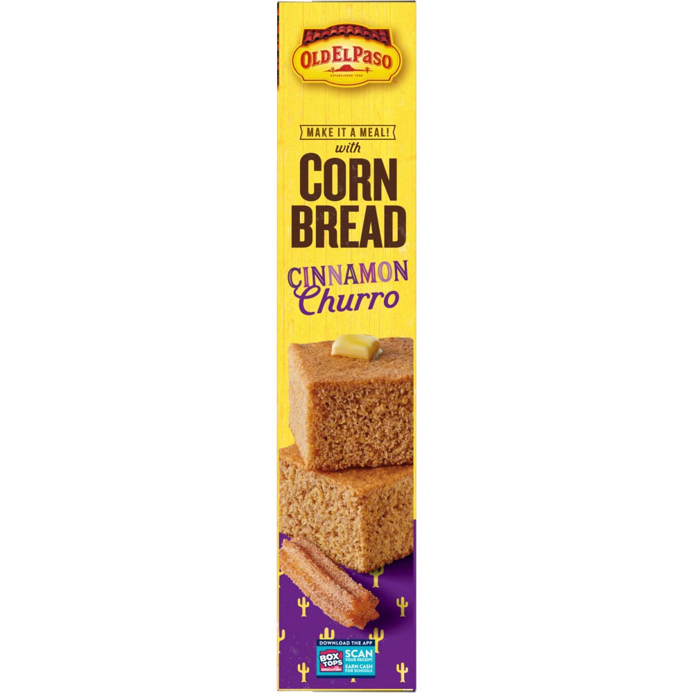slide 3 of 6, Old El Paso Cornbread Mix, Cinnamon Churro, Baking Mix, 13.5 oz, 13.5 oz