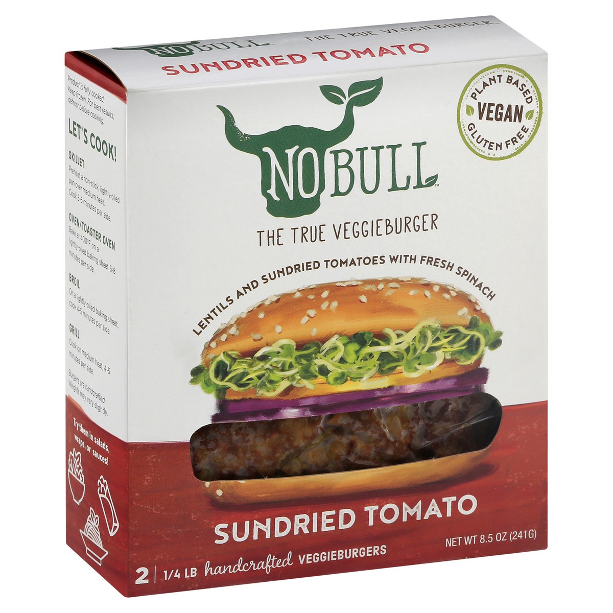 slide 6 of 9, NoBull Veggieburgers 2 ea, 2 ct