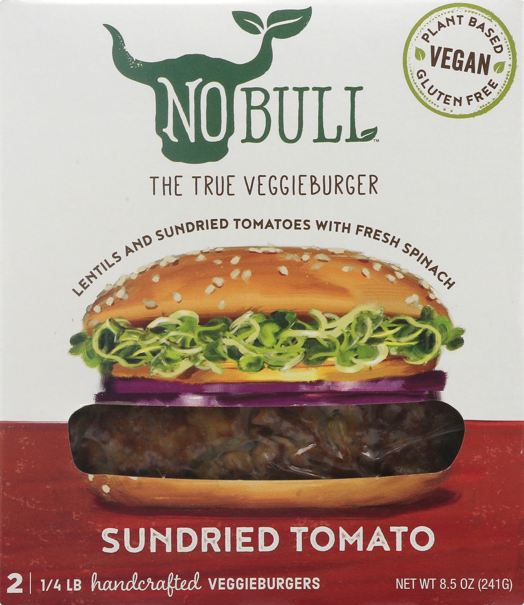 slide 1 of 9, NoBull Veggieburgers 2 ea, 2 ct