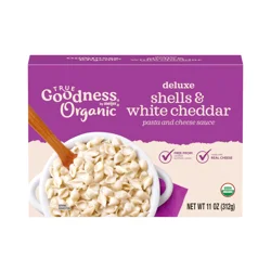 True Goodness Organic Deluxe Macaroni & Cheese Dinner, 9.5 Oz