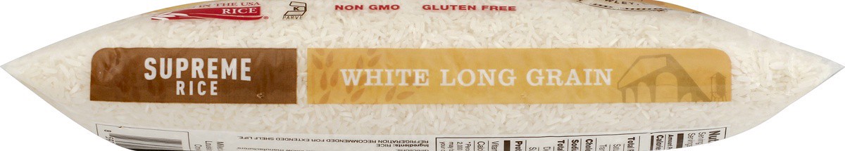 slide 2 of 5, Supreme Rice White Long Grain, 5 lb