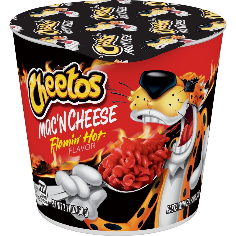 slide 1 of 1, Cheetos Mac'N Cheese Pasta With Flavored Sauce Flamin' Hot Flavor 2.11 Oz, 2.11 oz