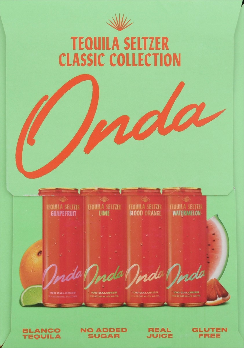 slide 9 of 9, Onda Tequila Hard Seltzer Variety, 1 ct