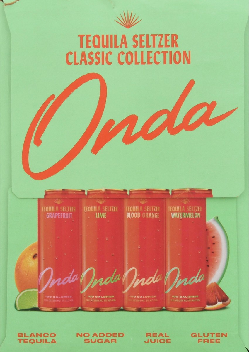 slide 3 of 9, Onda Tequila Hard Seltzer Variety, 1 ct