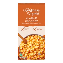 True Goodness Organic Shells & Cheddar 6oz