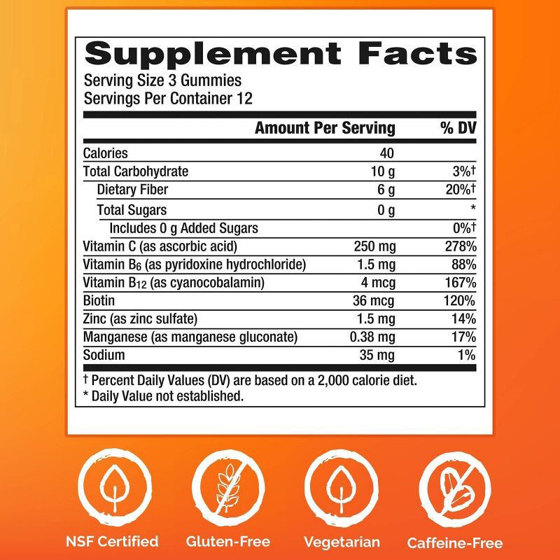slide 2 of 9, Emergen-C Zero Sugar Immune Support Kidz Gummies 36 Count, 36 ct
