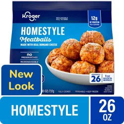 Kroger Fully Cooked Homestyle Meatballs