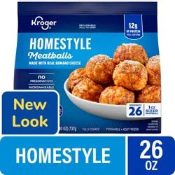 Kroger Fully Cooked Homestyle Meatballs