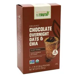 Nothing But The Truth Organic Chocolate Overnight Oats & Chia
