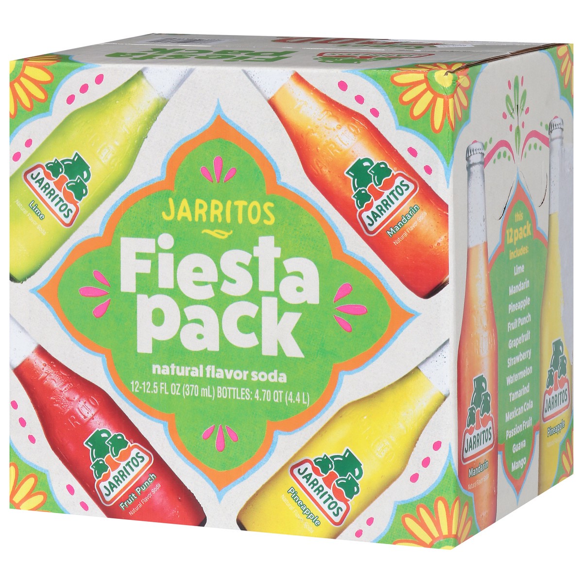 slide 3 of 9, Jarritos The Jarritos Party Pack, 12 ct