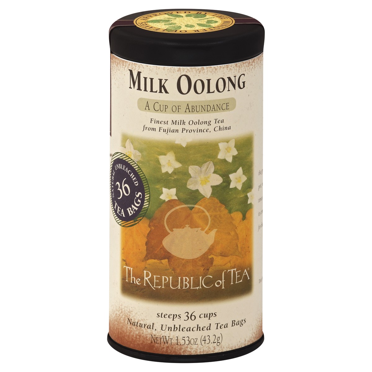 slide 3 of 3, The Republic of Tea Oolong Tea 36 ea, 36 ct