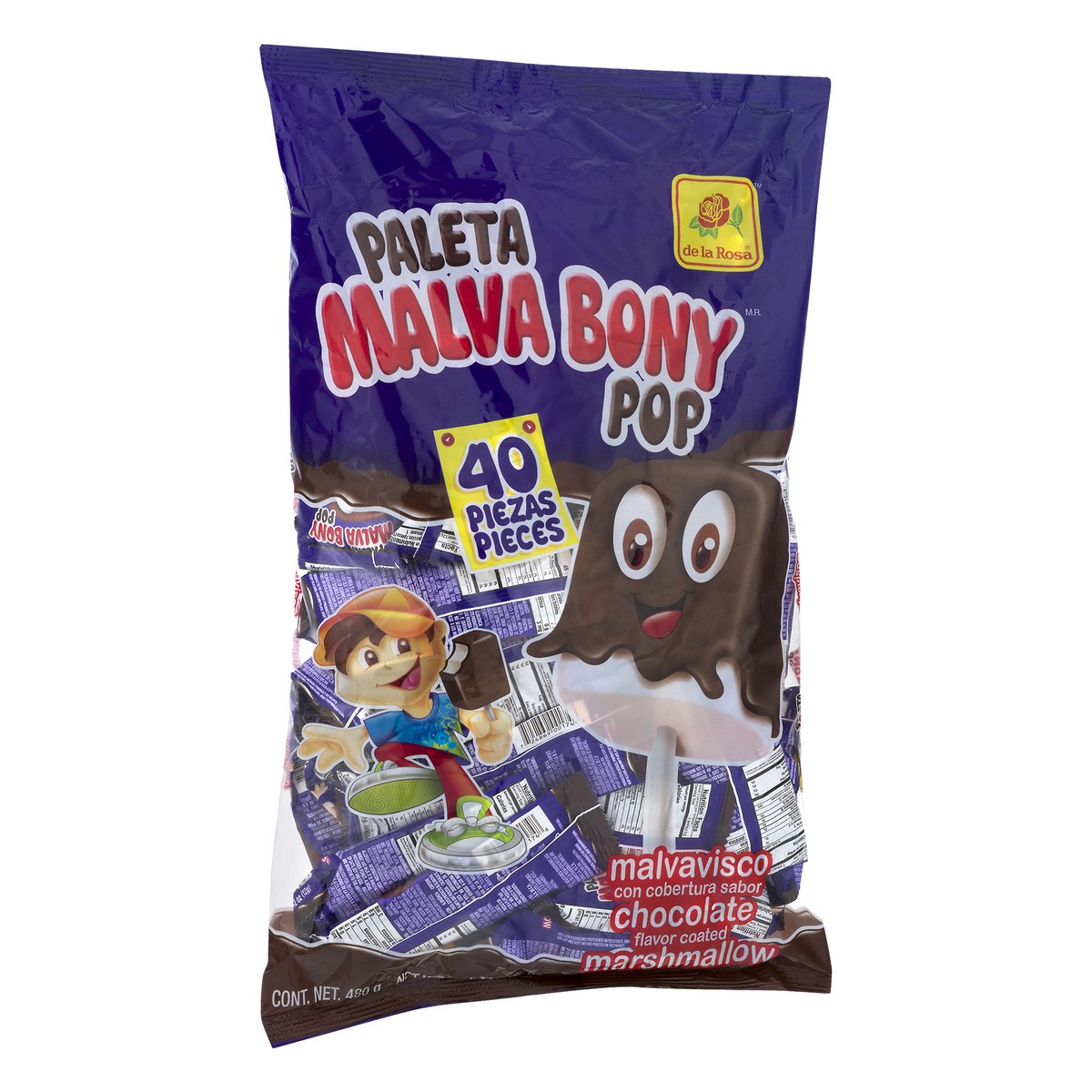 slide 7 of 9, De la Rosa Coated Chocolate Marshmallows - 40 ct, 40.0 ea