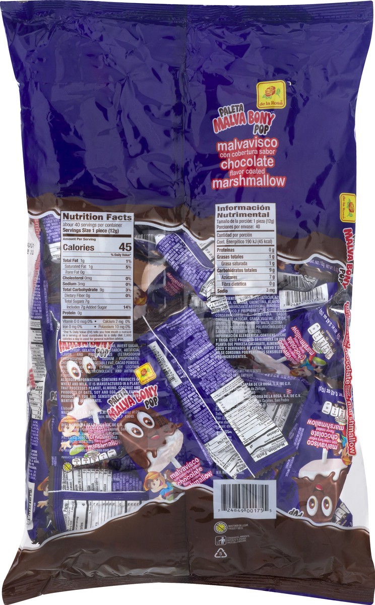 slide 4 of 9, De la Rosa Coated Chocolate Marshmallows - 40 ct, 40.0 ea