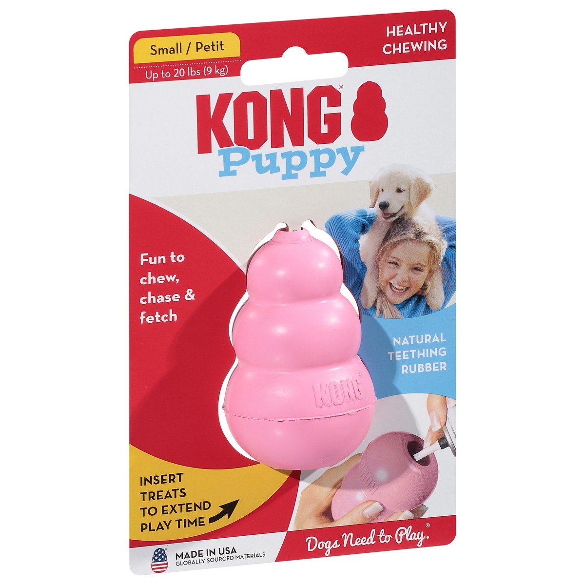 slide 8 of 9, KONG Puppy Dog Toy, Small, 1 ct
