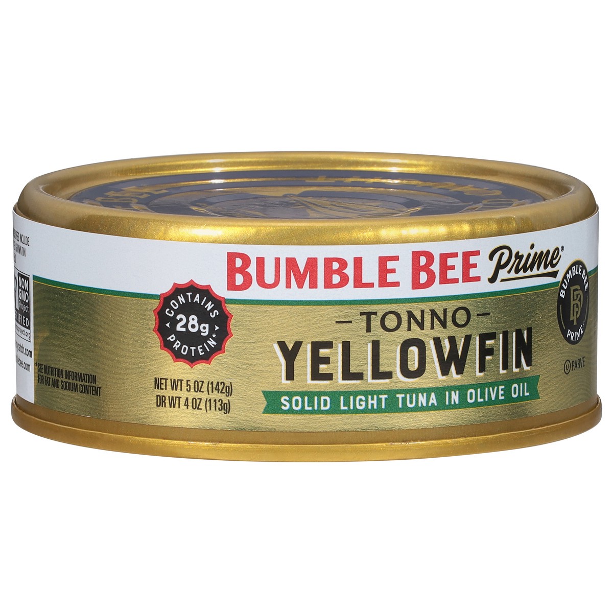 slide 3 of 9, Bumble Bee Prime Fillet Tonno Solid Light Tuna in Olive Oil, 5 oz