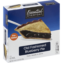 slide 1 of 1, Essential Everyday Old Fashioned Blueberry Pie, 24 oz