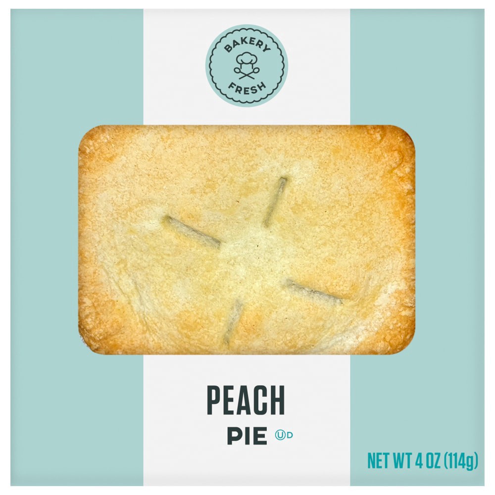 slide 3 of 3, Bakery Fresh Mini Peach Pie, 4 oz