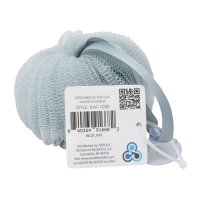 slide 13 of 13, Katelle Bath Sponge With Suction Cup Neutrals, 1 ct