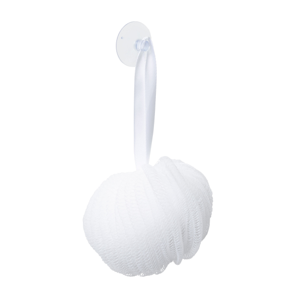 slide 7 of 13, Katelle Bath Sponge With Suction Cup Neutrals, 1 ct