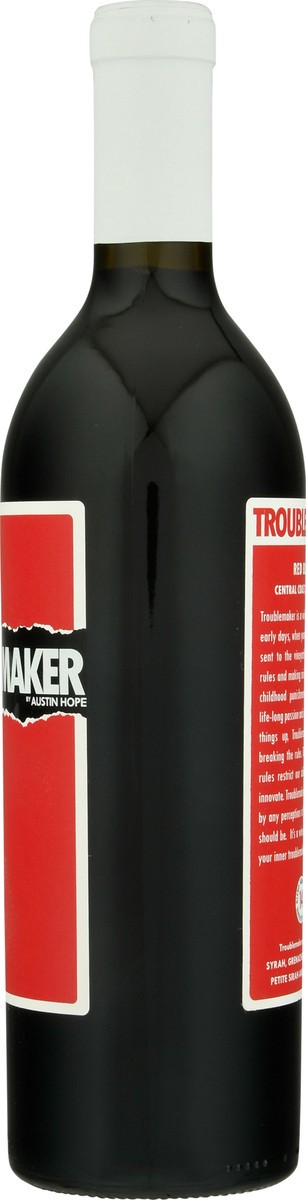 slide 2 of 9, Troublemaker Red Blend Wine 750 ml Bottle, 750 ml