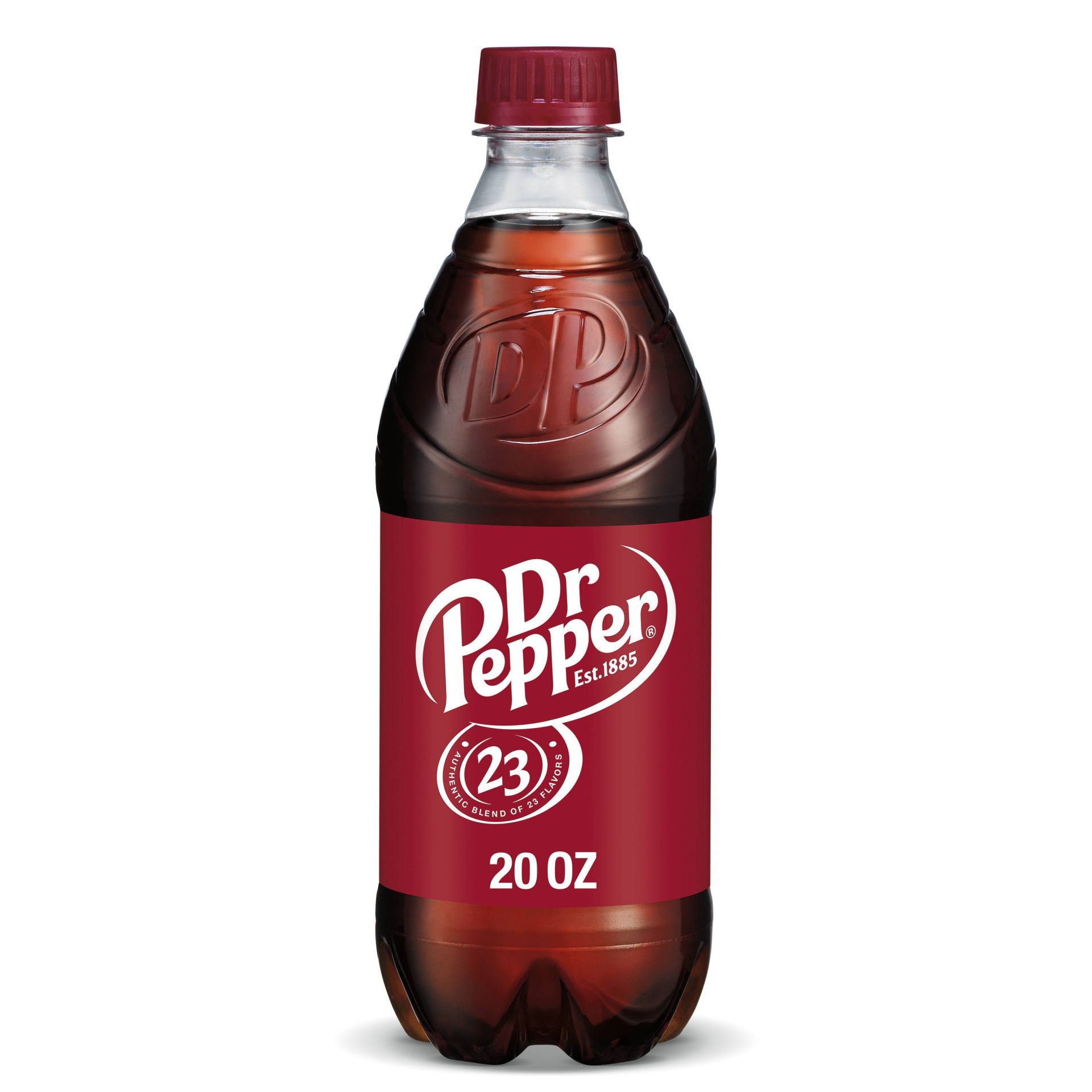 slide 1 of 2, Dr Pepper Bottle, 20 fl oz