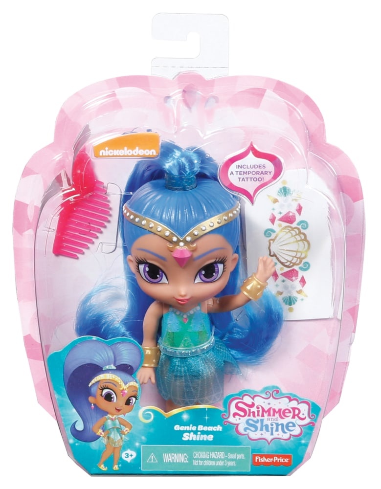 slide 1 of 1, Fisher-Price Shimmer And Shine Genie Beach Shine Doll, 1 ct