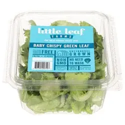 Little Leaf Farms Green Leaf Baby Crispy Lettuce 4 oz