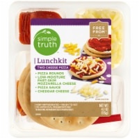 slide 1 of 1, Simple Truth Two Cheese Pizza Lunch Kit, 4.1 oz