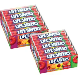 LIFE SAVERS 5 Flavors Hard Candy 1.14 oz., 15 cartons