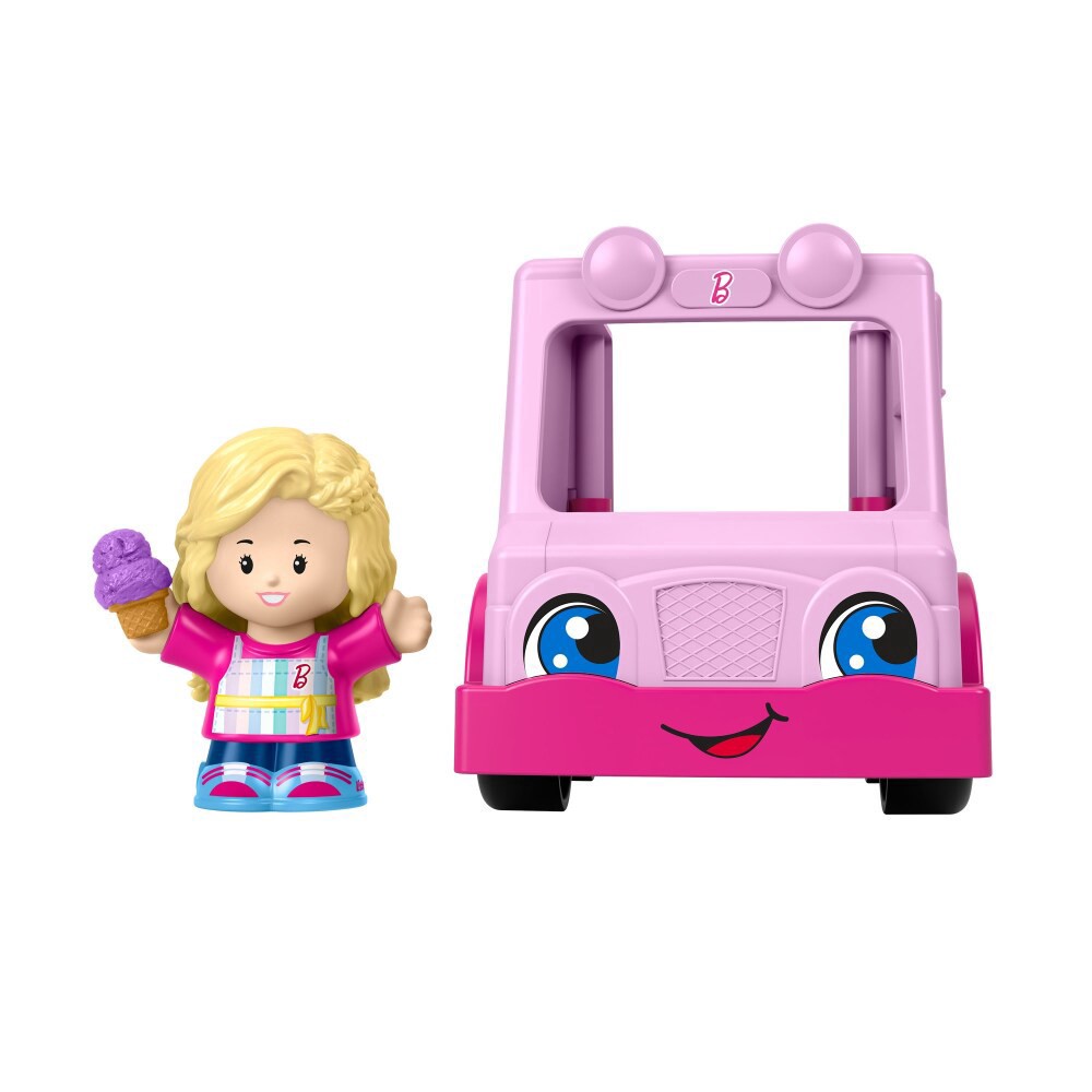 slide 2 of 6, Fisher-Price Little People Barbie Ice Cream Vehicle, 1 ct