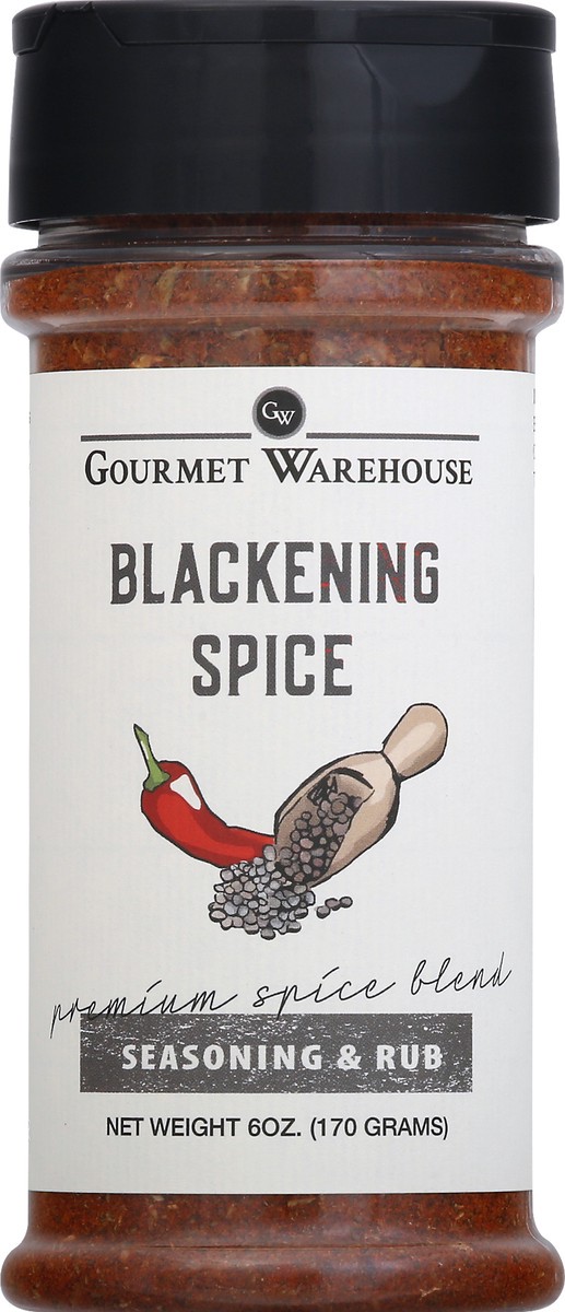 slide 12 of 13, Gourmet Warehouse Blackening Spice Seasoning & Rub 6 oz, 6 oz