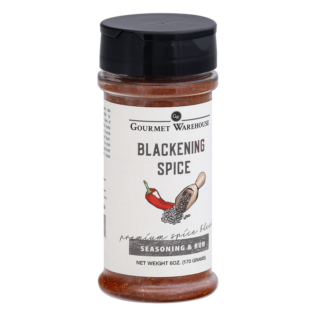 slide 9 of 13, Gourmet Warehouse Blackening Spice Seasoning & Rub 6 oz, 6 oz