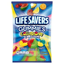 LIFE SAVERS Collisions Gummy Candy, 7 oz. Bag