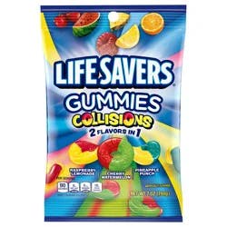 LIFE SAVERS Collisions Gummy Candy, 7 oz. Bag