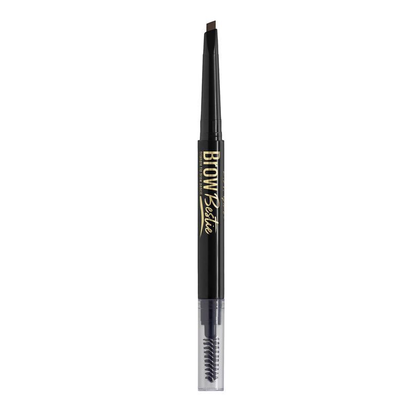 slide 1 of 4, L.A. Girl Brow Bestie Triangle Tip Brow Pencil - Deep Brown - 0.008oz, 0.008 oz