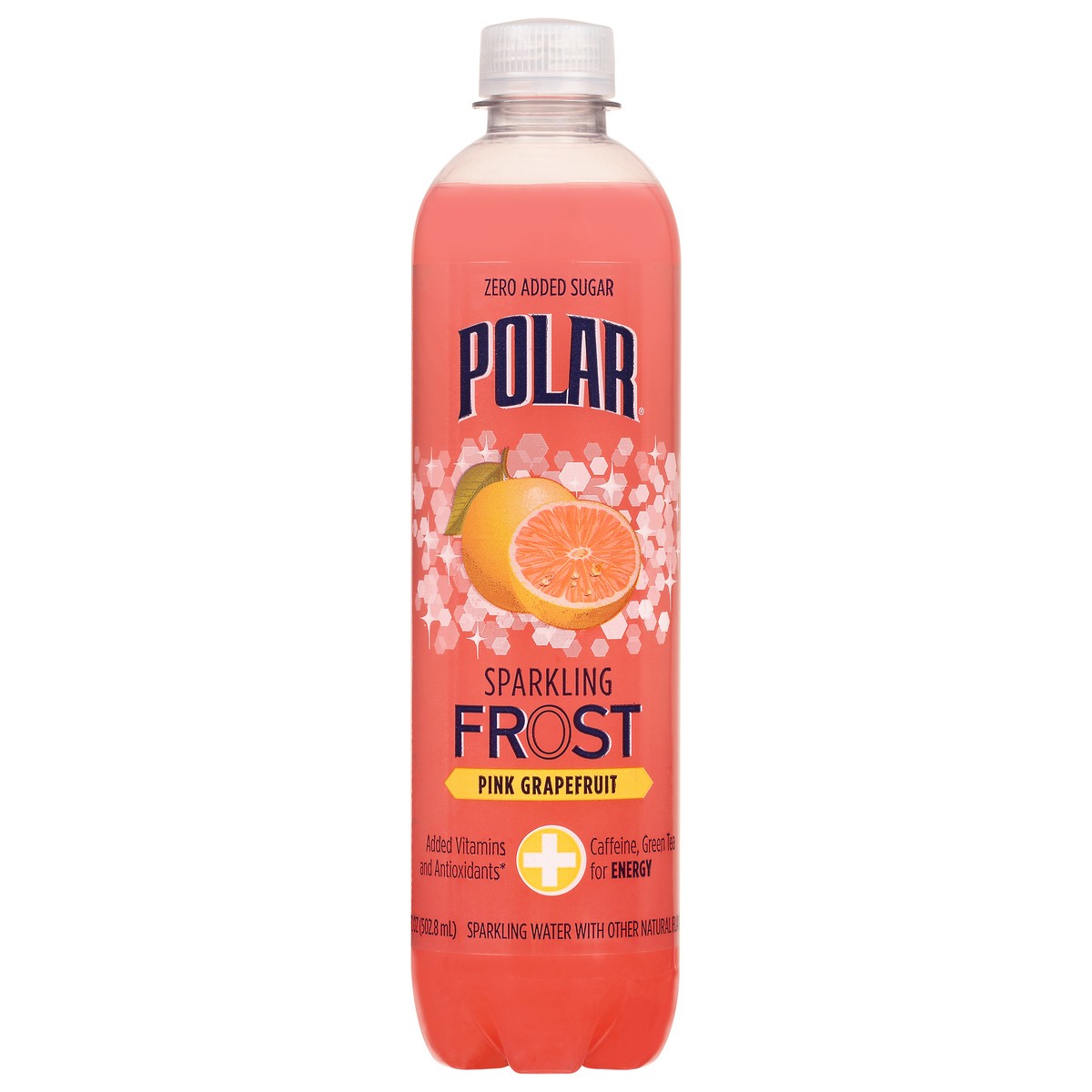 slide 4 of 13, Polar Frost Pink Grapefruit Sparkling Water 17 fl oz, 17 fl oz