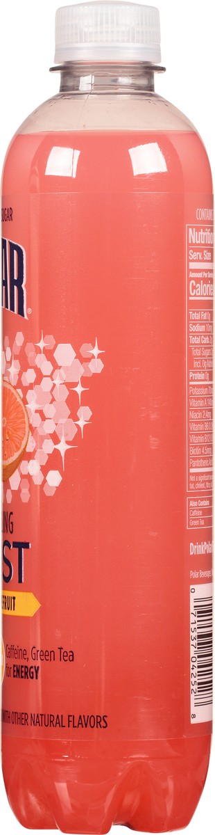 slide 2 of 13, Polar Frost Pink Grapefruit Sparkling Water 17 fl oz, 17 fl oz